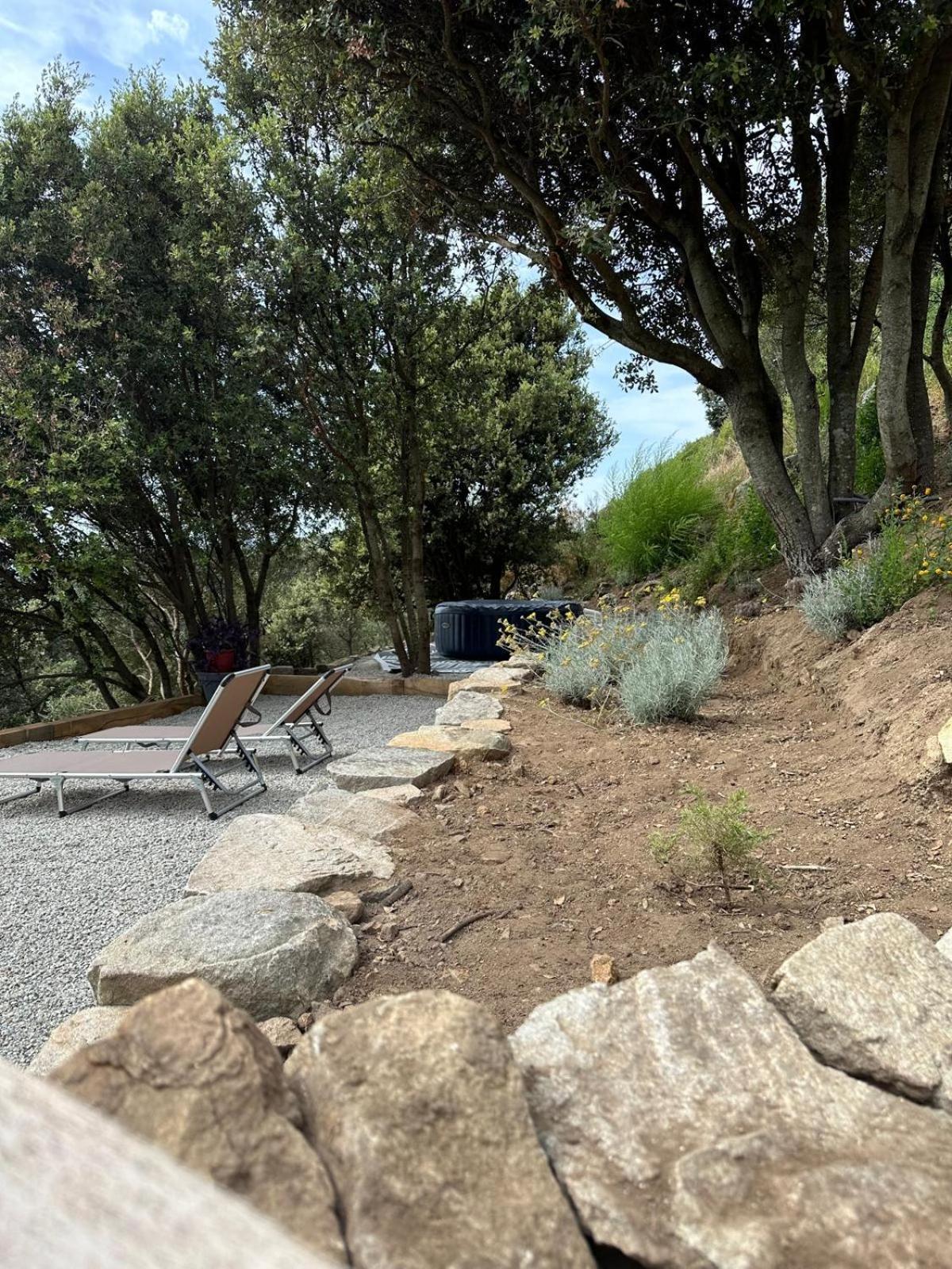 VillaRadriimas 2 ha de confort et de tranquillité avec vue sur la mer Sollacaro Extérieur photo